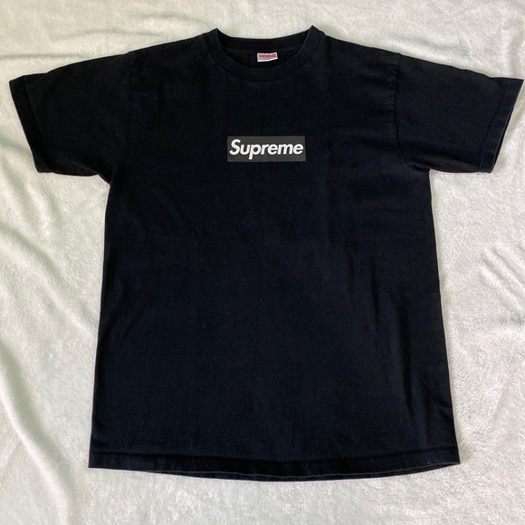Used 2011 Supreme Friends & Family Box Logo Tee M - Picture 4 of 6